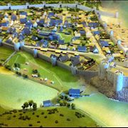 Reconstruction of Conwy Castle, 13th century